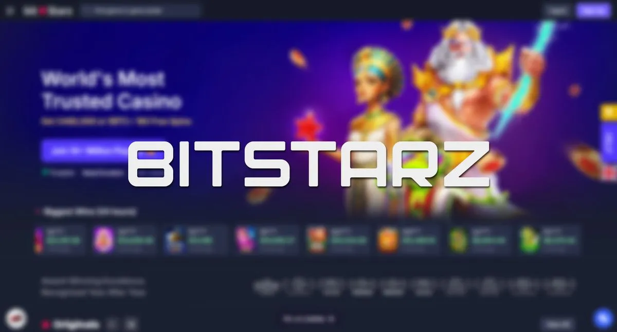 BitStarz casino homepage