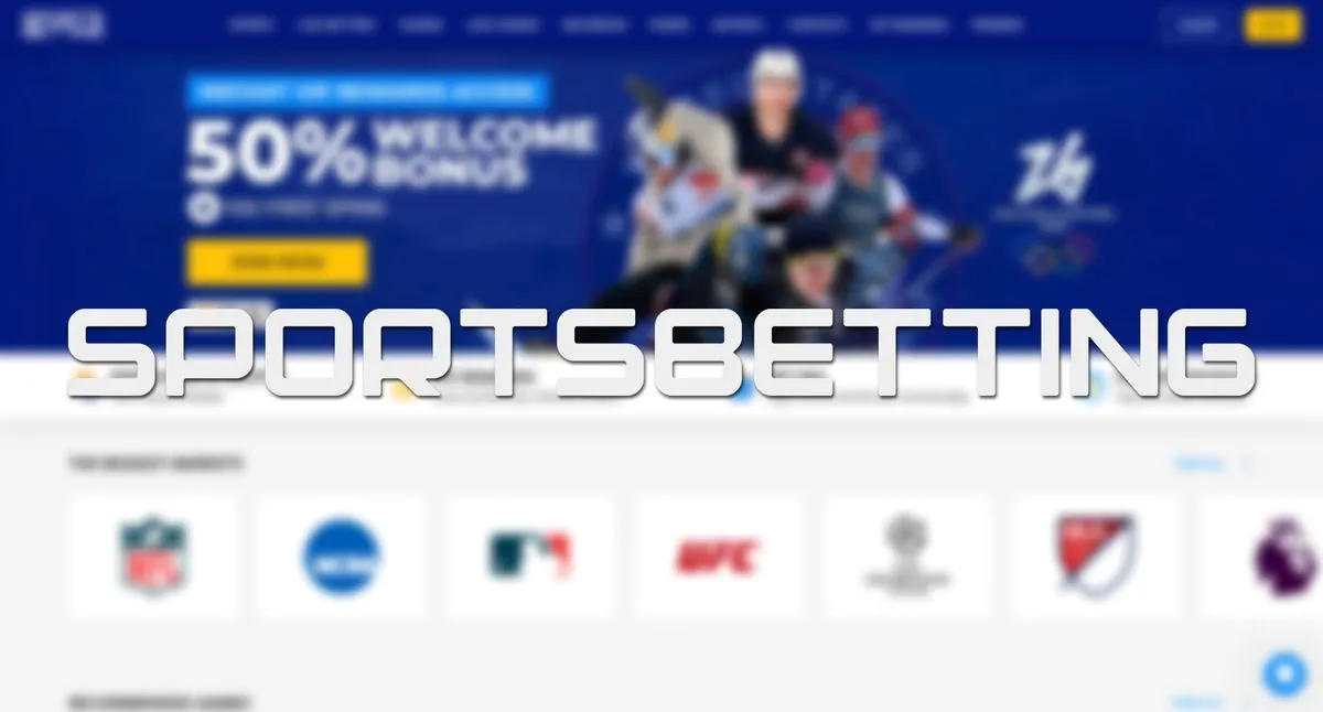 SportsBetting casino homepage